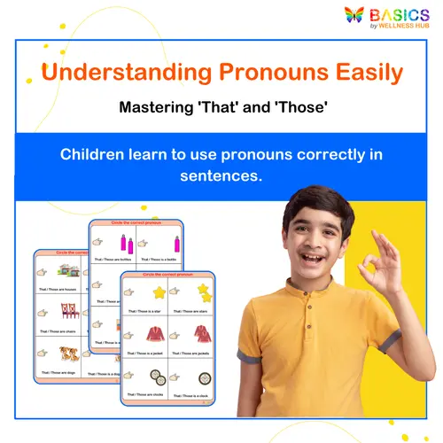 Using That and Those: Printable PDF for Early Grammar Skills