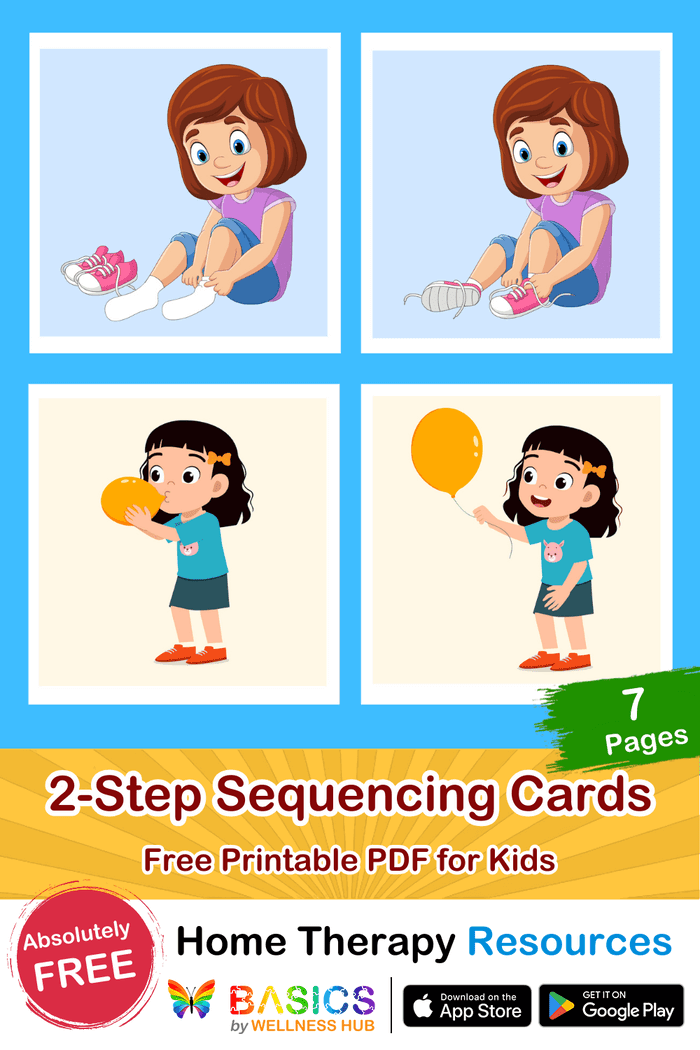 2-step-sequencing-cards-free-printable-pdf-for-kids for 3 Step Sequencing Pictures Printable Free 2-Step Sequencing Cards: Free Printable PDF for Kids for 3 Step Sequencing Pictures Printable Free